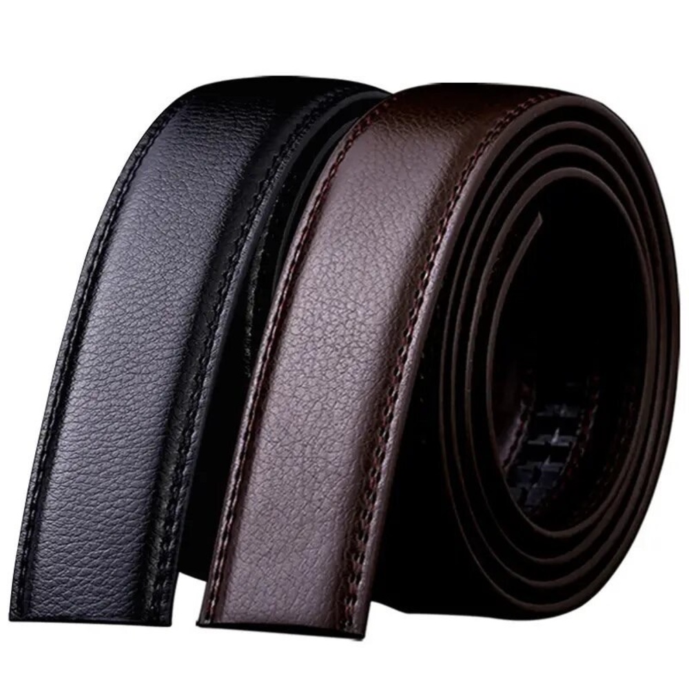 Man Genuine Leather Formal Belt Size Bolo Large